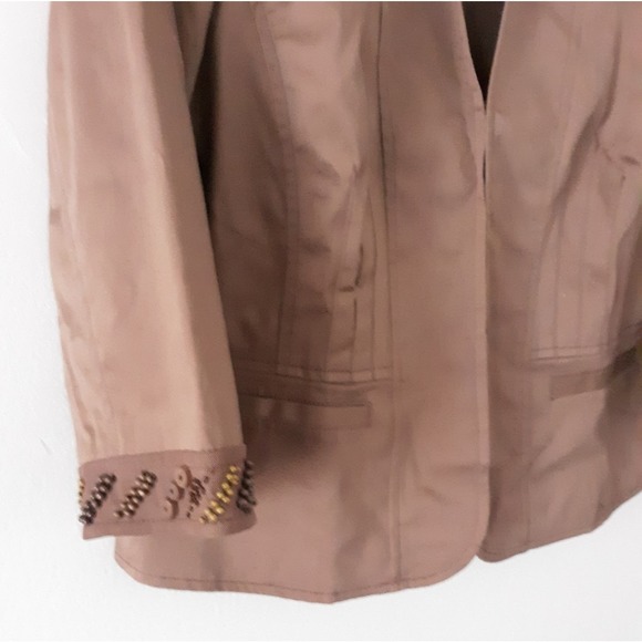 Coldwater Creek Embellished Blazer 8 - Picture 3 of 7